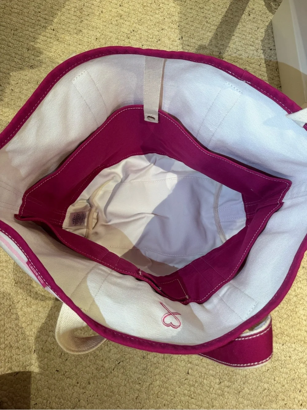 Land’s End Large Breast Cancer Awareness Tote